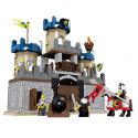 HYSTOYS HONGYUANSHENG AOLEDUOTOYS HG-1312 1312 HG1312 Xếp hình kiểu Lego Duplo DUPLO Castle Đánh Chiếm Lâu đài Trung Cổ 2 Tầng 82 khối