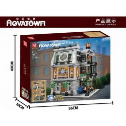 MouldKing 16037 Mould King 16037 REBRICKABLE MOC-37592 37592 MOC37592 non  THÁNH ĐỊA bộ đồ chơi xếp lắp ráp ghép mô hình Marvel Super Heroes SANCTORUM Siêu Anh Hùng Marvel 3439 khối