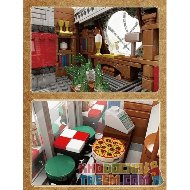 MouldKing 16037 Mould King 16037 REBRICKABLE MOC-37592 37592 MOC37592 non  THÁNH ĐỊA bộ đồ chơi xếp lắp ráp ghép mô hình Marvel Super Heroes SANCTORUM Siêu Anh Hùng Marvel 3439 khối