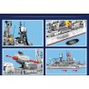 SEMBO 202060 TOP TOY 202060 non  956 KẺ HỦY DIỆT CẤP ĐỘ HIỆN ĐẠI bộ đồ chơi xếp lắp ráp ghép mô hình Military Army TYPE P.956 DESTROYER Quân Sự Bộ Đội 1716 khối