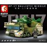 SEMBO 105597 non  XE TÊN LỬA DONGFENG -17 bộ đồ chơi xếp lắp ráp ghép mô hình Military Army DF-17 Quân Sự Bộ Đội 397 khối