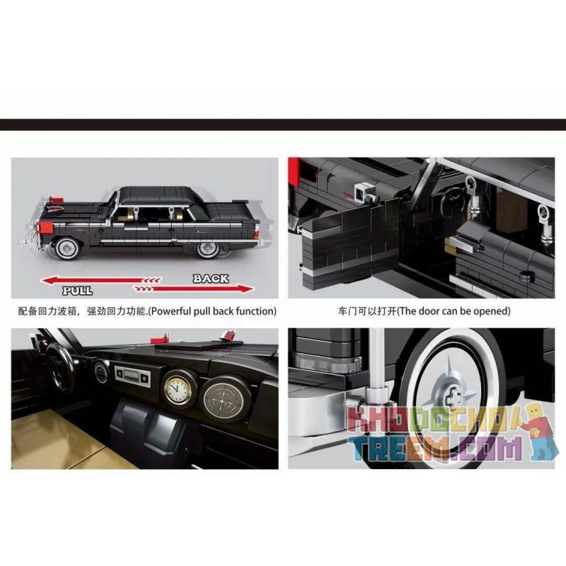 SEMBO 705920 non  HỘP KIỂM RED FLAG L5 bộ đồ chơi xếp lắp ráp ghép mô hình Creator BEIJING AUTO MUSEUM Sáng Tạo 773 khối