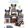 HYSTOYS HONGYUANSHENG AOLEDUOTOYS HG-1312 1312 HG1312 Xếp hình kiểu    Castle Đánh Chiếm Lâu đài Trung Cổ 2 Tầng 82 khối