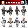 WM 6095 2001 2002 2003 2004 2005 2006 2007 2008 non  HÀNG TRĂM NGƯỜI 8 SÊ-RI STAR WARS bộ đồ chơi xếp lắp ráp ghép mô hình Chiến Tranh Giữa Các Vì Sao