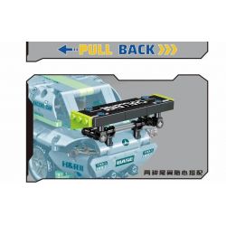 ZHEGAO QL0472 0472 non  XE BUÝT TRỞ LẠI CỦA MERCEDES-BENZ bộ đồ chơi xếp lắp ráp ghép mô hình  Kỹ Thuật Công Nghệ Cao Mô Hình Phương Tiện 699 khối