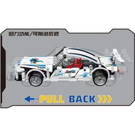 ZHEGAO QL0466 0466 non  KARSAS LFA BACK. bộ đồ chơi xếp lắp ráp ghép mô hình  LEXUS LFA Kỹ Thuật Công Nghệ Cao Mô Hình Phương Tiện 404 khối