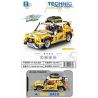 ZHEGAO QL0461 0461 non  RÒNG RỌC VÀNG bộ đồ chơi xếp lắp ráp ghép mô hình Speed Champions Racing Cars PC WALKER Đua Xe Công Thức 606 khối