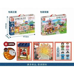 SEMBO 601148 non  CẢNH HOA ANH ĐÀO NHẬT BẢN bộ đồ chơi xếp lắp ráp ghép mô hình 916 khối SEMBO 601148 non  CẢNH HOA ANH ĐÀO NHẬT BẢN bộ đồ chơi xếp lắp ráp ghép mô hình 916 khối