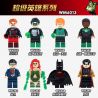 WM 6013 382 383 384 385 386 387 388 389 non  HÀNG TRĂM NGƯỜI 8 SÊ-RI SIÊU ANH HÙNG bộ đồ chơi xếp lắp ráp ghép mô hình Super Heroes Siêu Nhân Anh Hùng