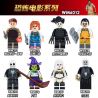 WM 6012 371 372 373 374 375 376 377 378 non  HÀNG TRĂM NGƯỜI 8 LOẠT PHIM KINH DỊ bộ đồ chơi xếp lắp ráp ghép mô hình Movie & Game Phim Và Trò Chơi
