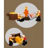 HYSTOYS HONGYUANSHENG AOLEDUOTOYS HG-1313 1313 HG1313 Xếp hình kiểu      Castle 76 Nhà Kho Của Nhà Vua 76 khối