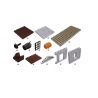 HYSTOYS HONGYUANSHENG AOLEDUOTOYS HG-1313 1313 HG1313 Xếp hình kiểu      Castle 76 Nhà Kho Của Nhà Vua 76 khối