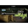 ZHEGAO QL0454-1 0454-1 QL0454-2 0454-2 QL0454-3 0454-3 QL0454-4 0454-4 non  SÚNG MINI 4 AWM M24 VECTOR MK12 bộ đồ chơi xếp lắp ráp ghép mô hình Gun MHWP 389 khối
