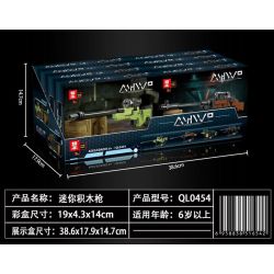 ZHEGAO QL0454-1 0454-1 QL0454-2 0454-2 QL0454-3 0454-3 QL0454-4 0454-4 non  SÚNG MINI 4 AWM M24 VECTOR MK12 bộ đồ chơi xếp lắp ráp ghép mô hình Gun MHWP 389 khối