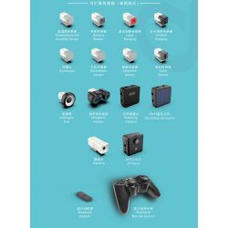 NINEBOT ENIGMABOT-E1 non  HẬU VỆ XIAO WEIQI. bộ đồ chơi xếp lắp ráp ghép mô hình  Kỹ Thuật Công Nghệ Cao Mô Hình Phương Tiện 466 khối