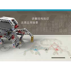 ZMROBO JMC-NY-2107 NY-2107 -2107 JMCNY-2107 non  ĐỘNG LỰC CÔNG NGHỆ bộ đồ chơi xếp lắp ráp ghép mô hình  ENGINEERING SET Kỹ Thuật Công Nghệ Cao Mô Hình Phương Tiện 550 khối