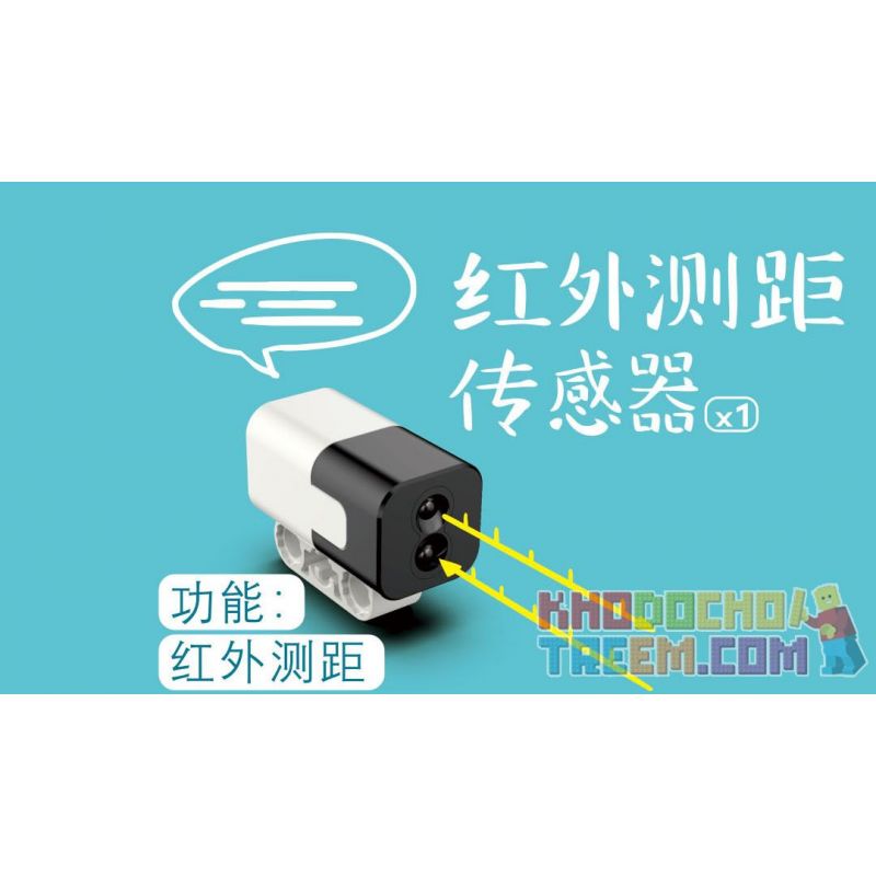 ZMROBO JWC-NY-2109 NY-2109 -2109 JWCNY-2109 non  BỘ CẢM BIẾN ROBOT. bộ đồ chơi xếp lắp ráp ghép mô hình  ROBOT SENSOR Kỹ Thuật Công Nghệ Cao Mô Hình Phương Tiện 19 khối