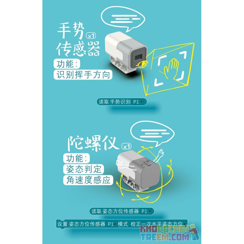 ZMROBO JWC-NY-2109 NY-2109 -2109 JWCNY-2109 non  BỘ CẢM BIẾN ROBOT. bộ đồ chơi xếp lắp ráp ghép mô hình  ROBOT SENSOR Kỹ Thuật Công Nghệ Cao Mô Hình Phương Tiện 19 khối