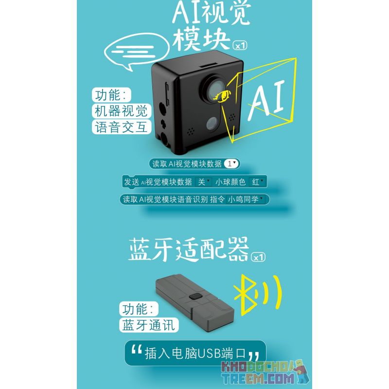 ZMROBO JWC-NY-2109 NY-2109 -2109 JWCNY-2109 non  BỘ CẢM BIẾN ROBOT. bộ đồ chơi xếp lắp ráp ghép mô hình  ROBOT SENSOR Kỹ Thuật Công Nghệ Cao Mô Hình Phương Tiện 19 khối