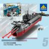 Kazi KY84086 84086 non  TÀU NGẦM HẠT NHÂN TẤN CÔNG TYPE 095 bộ đồ chơi xếp lắp ráp ghép mô hình Military Power Sức Mạnh Quân Sự 388 khối