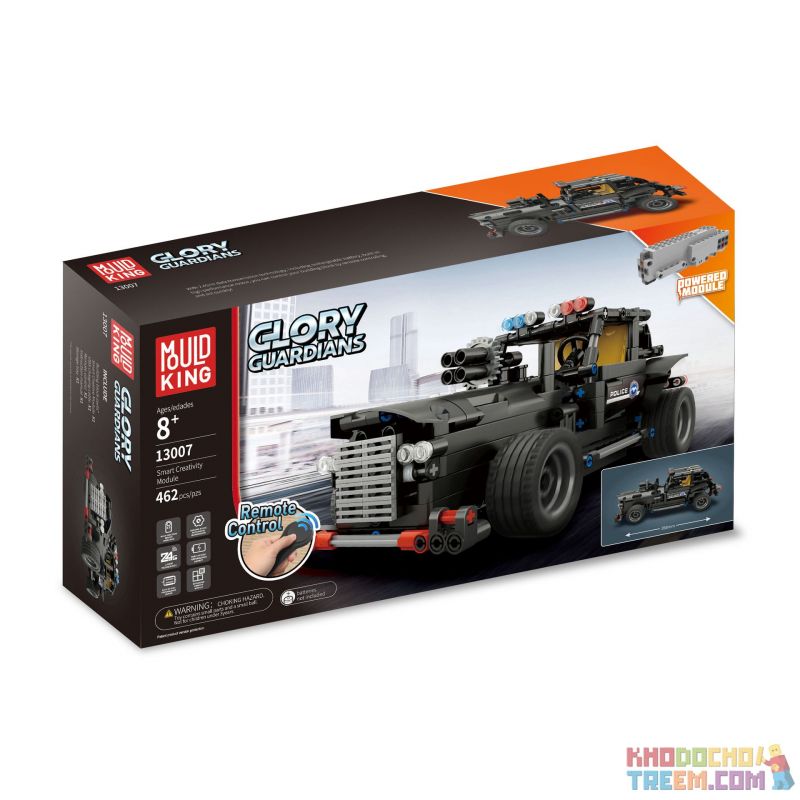MouldKing 13007 Mould King 13007 non  XE CHỈ HUY SWAT bộ đồ chơi xếp lắp ráp ghép mô hình  GLORY GUARDIANS Kỹ Thuật Công Nghệ Cao Mô Hình Phương Tiện 464 khối