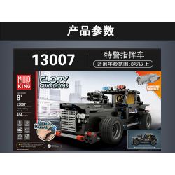 MouldKing 13007 Mould King 13007 non  XE CHỈ HUY SWAT bộ đồ chơi xếp lắp ráp ghép mô hình  GLORY GUARDIANS Kỹ Thuật Công Nghệ Cao Mô Hình Phương Tiện 464 khối