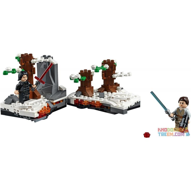 NOT Lego DUEL ON STARKILLER BASE 75236 LARI 11417 xếp lắp ráp ghép mô hình QUYẾT ĐẤU TRÊN CĂN CỨ STARKILLER TRẬN TAY ĐÔI Star Wars Chiến Tranh Giữa Các Vì Sao 191 khối