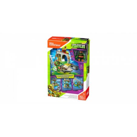 MEGA BLOKS DYT38 non  GÓI MỞ RỘNG NINJA. bộ đồ chơi xếp lắp ráp ghép mô hình Teenage Mutant Ninja Turtles NINJA BOOSTER PACK Ninja Rùa 150 khối