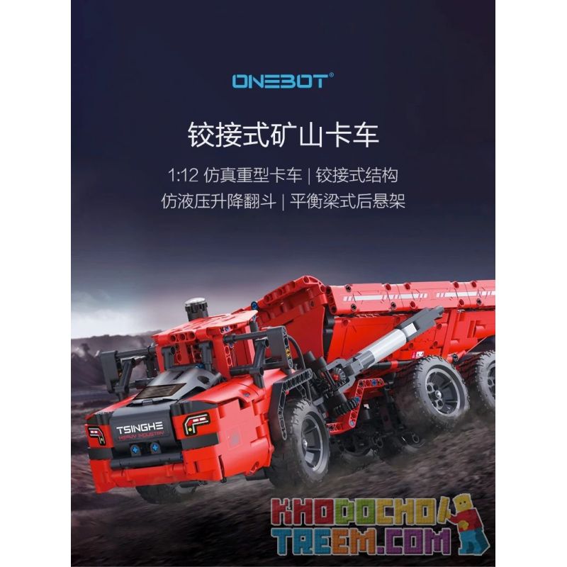XIAOMI MITU MI ONEBOT OBLKSC59AIQI 59AIQI non  LOẠI BỎ THẺ MỎ NẶNG ĐƯỢC KHỚP NỐI 1:12 tỷ lệ 1:12 bộ đồ chơi xếp lắp ráp ghép mô hình  Kỹ Thuật Công Nghệ Cao Mô Hình Phương Tiện 1100 khối