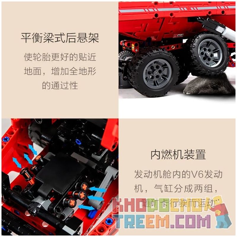 XIAOMI MITU MI ONEBOT OBLKSC59AIQI 59AIQI non  LOẠI BỎ THẺ MỎ NẶNG ĐƯỢC KHỚP NỐI 1:12 tỷ lệ 1:12 bộ đồ chơi xếp lắp ráp ghép mô hình  Kỹ Thuật Công Nghệ Cao Mô Hình Phương Tiện 1100 khối