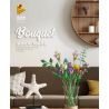 PanlosBrick 655001 Panlos Brick 655001 non  LAX KÉM CỎ HOA TULIP MÀU XANH ĐỎ CÚC NGÔI SAO HỒNG ES MẮT BIỂN VÀNG TÍM bộ đồ chơi xếp lắp ráp ghép mô hình Creator Expert BOUQUET Chuyên Gia Sáng Tạo 999 khối