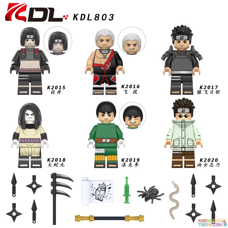 KDL 803 K2015 2015 K2016 2016 K2017 2017 K2018 2018 K2019 2019 K2020 2020 non Lego NARUTO. bộ đồ chơi xếp lắp ráp ghép mô hình Collectable Minifigures Búp Bê Sưu Tầm