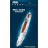 PANGU PG-15001 15001 PG15001 non  TÀU NGẦM U48 ĐỨC bộ đồ chơi xếp lắp ráp ghép mô hình Military Army SUBMARINE GERMANY 4B Quân Sự Bộ Đội 1035 khối