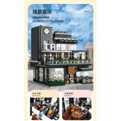 JUHANG TECHNOLOGY 86007 non  CÁNH CỬA ĐƯỜNG PHỐ CAFE bộ đồ chơi xếp lắp ráp ghép mô hình Modular Buildings CORNER CAFE Mô Hình Nhà Cửa 4314 khối JUHANG TECHNOLOGY 86007 non  CÁNH CỬA ĐƯỜNG PHỐ CAFE bộ đồ chơi xếp lắp ráp ghép mô hình Modular Buildings CORNER CAFE Mô Hình Nhà Cửa 4314 khối