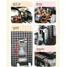 JUHANG TECHNOLOGY 86007 non  CÁNH CỬA ĐƯỜNG PHỐ CAFE bộ đồ chơi xếp lắp ráp ghép mô hình Modular Buildings CORNER CAFE Mô Hình Nhà Cửa 4314 khối