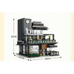 JUHANG TECHNOLOGY 86007 non  CÁNH CỬA ĐƯỜNG PHỐ CAFE bộ đồ chơi xếp lắp ráp ghép mô hình Modular Buildings CORNER CAFE Mô Hình Nhà Cửa 4314 khối JUHANG TECHNOLOGY 86007 non  CÁNH CỬA ĐƯỜNG PHỐ CAFE bộ đồ chơi xếp lắp ráp ghép mô hình Modular Buildings CORNER CAFE Mô Hình Nhà Cửa 4314 khối
