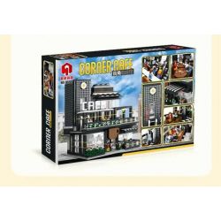 JUHANG TECHNOLOGY 86007 non  CÁNH CỬA ĐƯỜNG PHỐ CAFE bộ đồ chơi xếp lắp ráp ghép mô hình Modular Buildings CORNER CAFE Mô Hình Nhà Cửa 4314 khối JUHANG TECHNOLOGY 86007 non  CÁNH CỬA ĐƯỜNG PHỐ CAFE bộ đồ chơi xếp lắp ráp ghép mô hình Modular Buildings CORNER CAFE Mô Hình Nhà Cửa 4314 khối