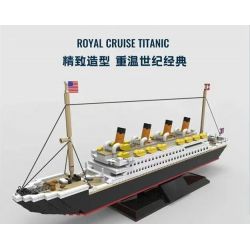 PANGU PG-15005 15005 PG15005 non  TITANIC. bộ đồ chơi xếp lắp ráp ghép mô hình Creator Expert RMS TITANIC Chuyên Gia Sáng Tạo 1088 khối
