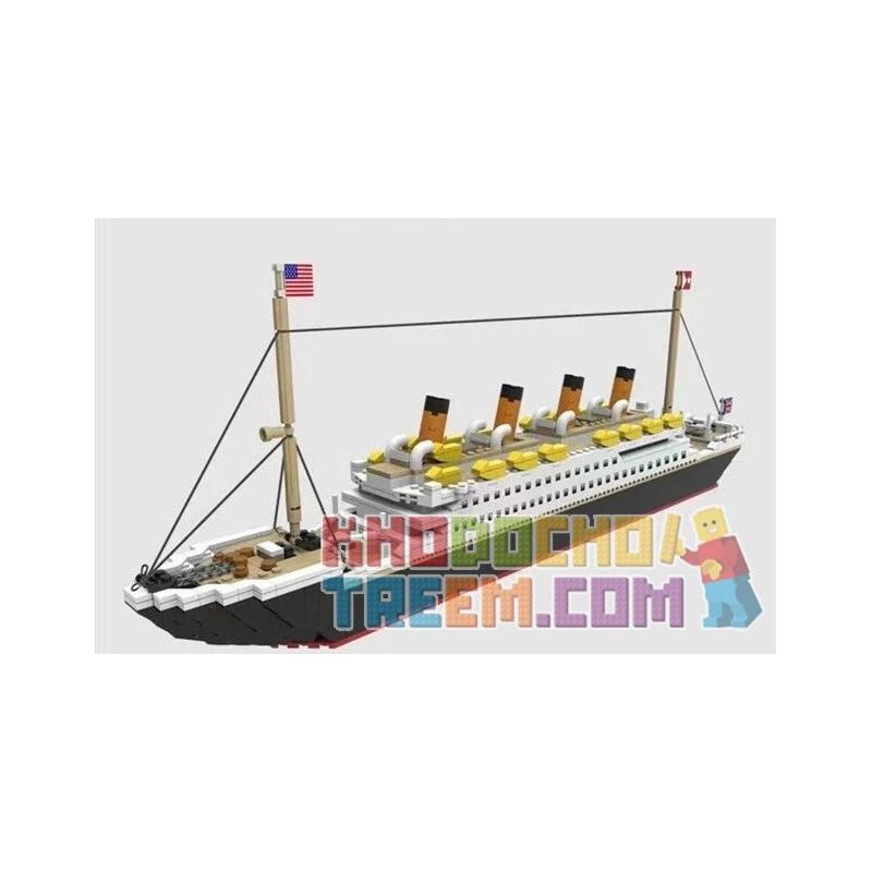 PANGU PG-15005 15005 PG15005 non  TITANIC. bộ đồ chơi xếp lắp ráp ghép mô hình Creator Expert RMS TITANIC Chuyên Gia Sáng Tạo 1088 khối