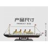PANGU PG-15005 15005 PG15005 non  TITANIC. bộ đồ chơi xếp lắp ráp ghép mô hình Creator Expert RMS TITANIC Chuyên Gia Sáng Tạo 1088 khối