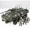 XIANG JUN XJ-933 non  XE BỌC THÉP SHIUIK (IFV) bộ đồ chơi xếp lắp ráp ghép mô hình Military Army Quân Sự Bộ Đội 1039 khối