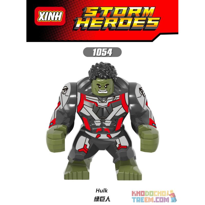 XINH 1054 non Lego HULK. bộ đồ chơi xếp lắp ráp ghép mô hình Marvel Super Heroes Siêu Anh Hùng Marvel