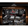 PanlosBrick 672002 Panlos Brick 672002 non  DUKADI DAWU. bộ đồ chơi xếp lắp ráp ghép mô hình CHIC-BLOCK MOTORBIKE 827 khối