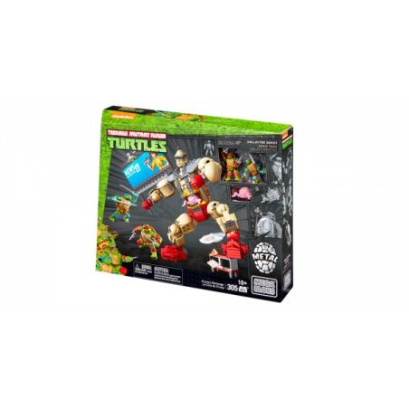MEGA BLOKS DMW32 non  LANGE'S BẠO LỰC. bộ đồ chơi xếp lắp ráp ghép mô hình Teenage Mutant Ninja Turtles KRANG’S RAMPAGE Ninja Rùa 305 khối