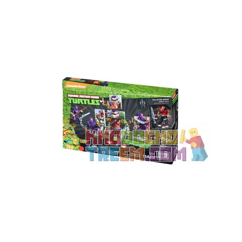 MEGA BLOKS DMW29 non Lego CON LỢN bộ đồ chơi xếp lắp ráp ghép mô hình Teenage Mutant Ninja Turtles BEBOP™ VILLAIN PACK Ninja Rùa 114 khối