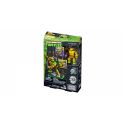 MEGA BLOKS DMW24 non Lego SÊ-RI CỔ ĐIỂN MIKI LANGQI bộ đồ chơi xếp lắp ráp ghép mô hình Teenage Mutant Ninja Turtles CLASSIC SERIES MICHELANGELO™ Ninja Rùa 42 khối