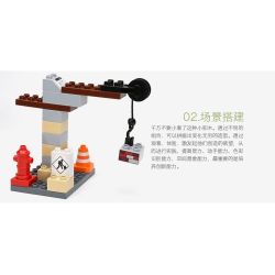 HYSTOYS HONGYUANSHENG AOLEDUOTOYS HG-1333 1333 HG1333 Xếp hình kiểu    My First Construction Site Công Trường Xây Dựng Nhỏ 36 khối