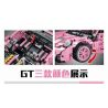 MorkModel 023024-1 023024-2 023024-3 Mork Model 023024-1 023024-2 023024-3 non  PORSCHE 911 GT 1:14 tỷ lệ 1:14 bộ đồ chơi xếp lắp ráp ghép mô hình  GT RACING Kỹ Thuật Công Nghệ Cao Mô Hình Phương Tiện 1268 khối