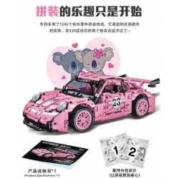 MorkModel 023024-1 023024-2 023024-3 Mork Model 023024-1 023024-2 023024-3 non  PORSCHE 911 GT 1:14 tỷ lệ 1:14 bộ đồ chơi xếp lắp ráp ghép mô hình  GT RACING Kỹ Thuật Công Nghệ Cao Mô Hình Phương Tiện 1268 khối