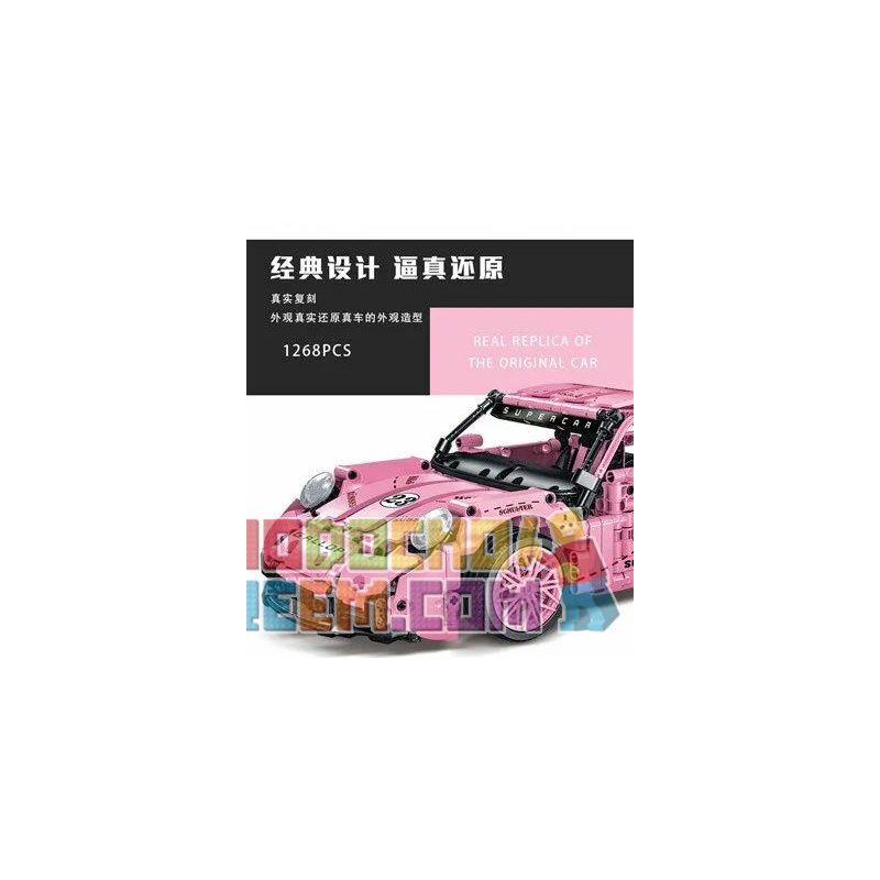 MorkModel 023024-1 023024-2 023024-3 Mork Model 023024-1 023024-2 023024-3 non  PORSCHE 911 GT 1:14 tỷ lệ 1:14 bộ đồ chơi xếp lắp ráp ghép mô hình  GT RACING Kỹ Thuật Công Nghệ Cao Mô Hình Phương Tiện 1268 khối